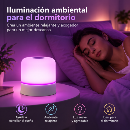 Lámpara Nocturna RGB con Mando